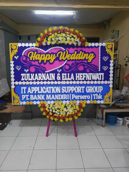 Papan Bunga Ballroom Wedding Serpong